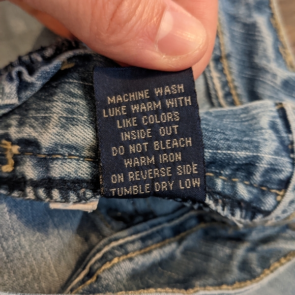 Angels Bermuda Jean Shorts - Picture 5 of 8